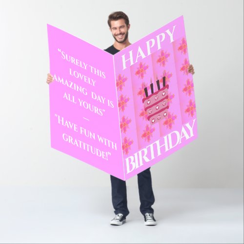 Have an amazing day and lots of fun Happy Birthday Card