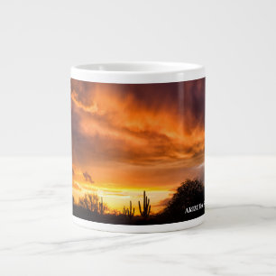 Have an Arizona Sunset with your coffee or tea. Giant Coffee Mug