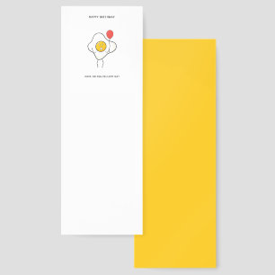 Have an Egg-cellent Birthday gift Bookmarks