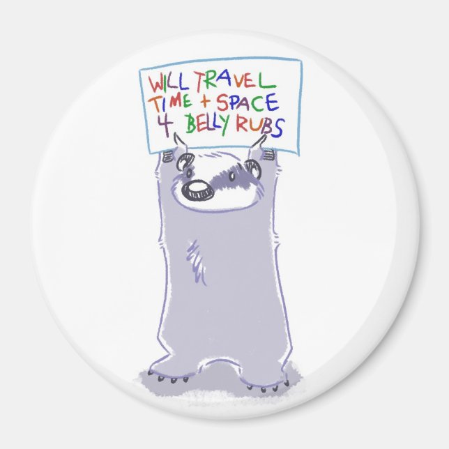 Have Badger - Will Travel - Magnet (Front)