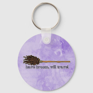 have broom will travel keychain