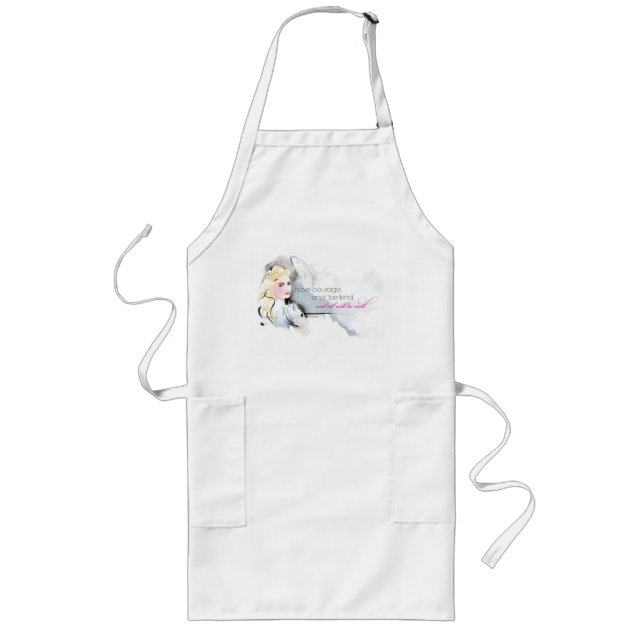 Have Courage Long Apron (Front)