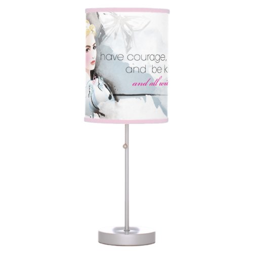 Have Courage Table Lamp