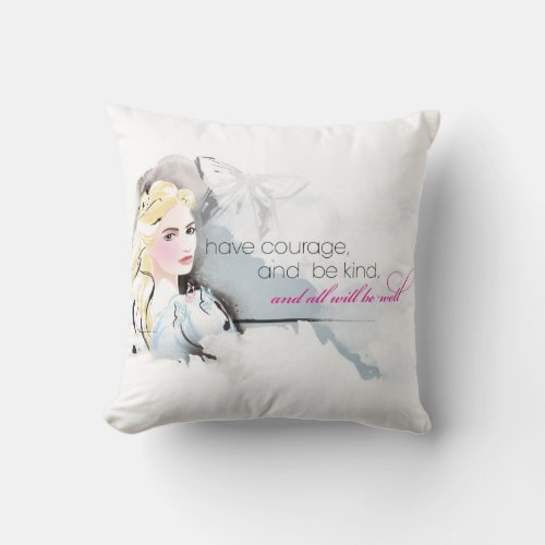 Have Courage Throw Pillow