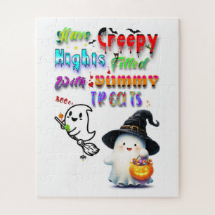 Have Creepy Nights Filled With Yummy Treats Jigsaw Puzzle