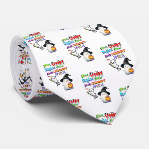 Have Creepy Nights Filled With Yummy Treats Neck Tie