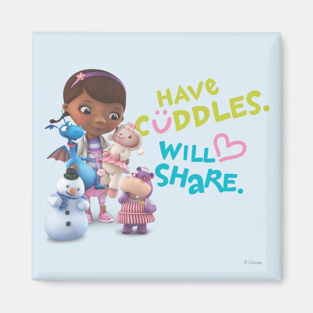 Have Cuddles Will Share Magnet (Front)