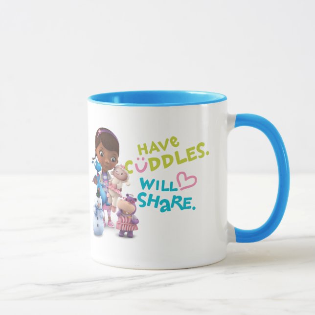 Have Cuddles Will Share Mug (Right)
