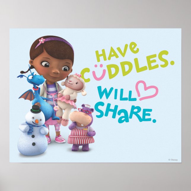 Have Cuddles Will Share Poster (Front)