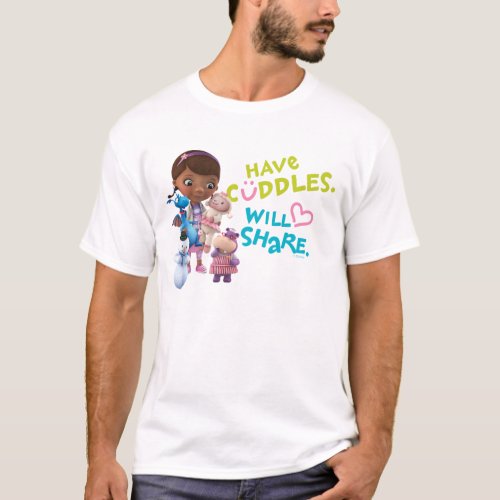 Have Cuddles Will Share T_Shirt