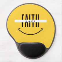 Have Faith Gel Mousepad
