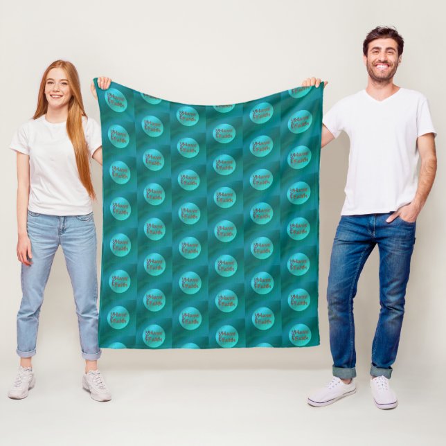 Have Faith Inspirational      Fleece Blanket (In Situ)