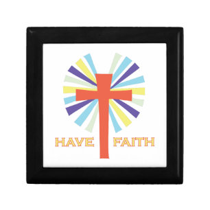 Have Faith Keepsake Box