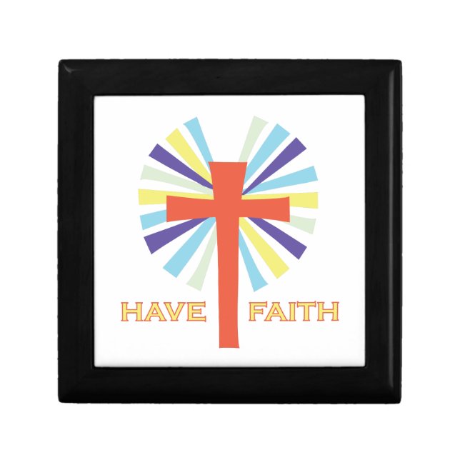 Have Faith Keepsake Box (Front)