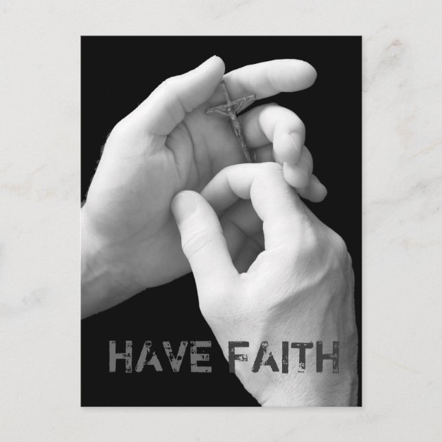 Have Faith Postcard (Front)