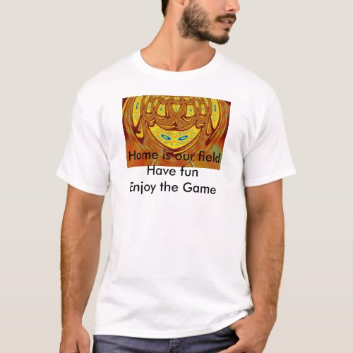 Have Fun Enjoy The Game Basic T_Shirt Template