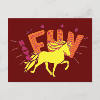 HAVE FUN POSTCARD