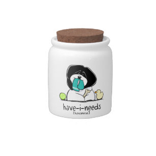Have-i-Needs Havanese Off-Leash Art™ Candy Jar