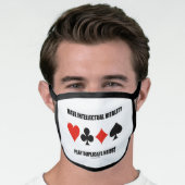 Have Intellectual Vitality Play Duplicate Bridge Face Mask (Worn Him)