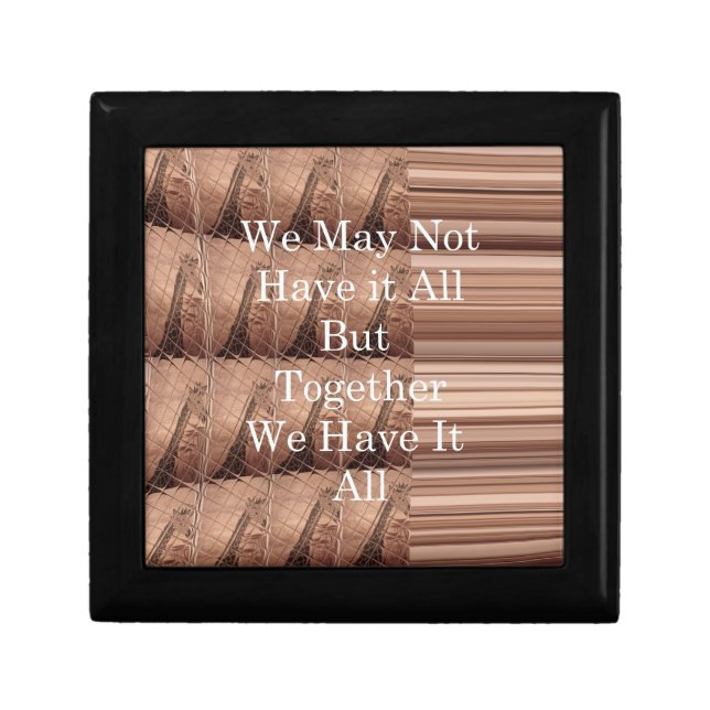 Have it all Giraffe Safari  Hakuna Matata woven so Gift Box (Front)