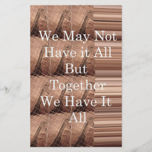 Have it all Giraffe Safari Hakuna Matata woven so Stationery