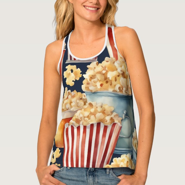 Have more Popcorn  Tank Top (Front)