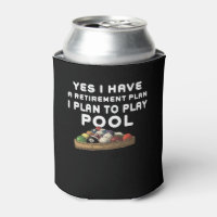 Have Retirement Plan Play Pool Billiards