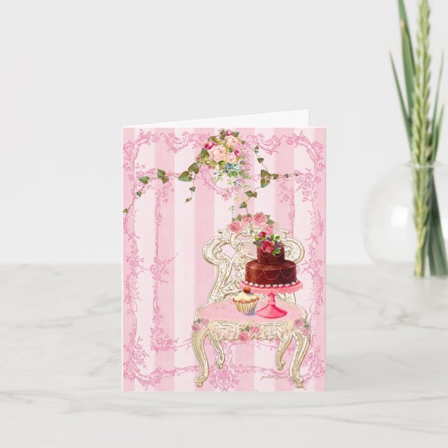 Have Some Cake Birthday or Special Occasion Card (Front)