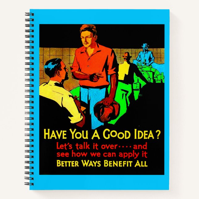 Have You a Good Idea Notebook (Front)