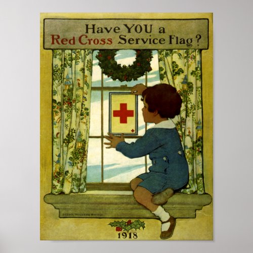 Have YOU a Red Cross Service Flag Poster