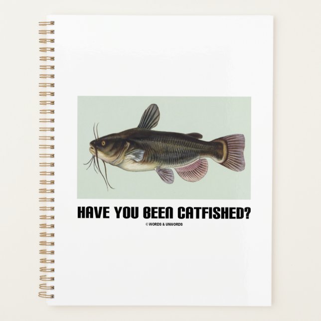 Have You Been Catfished? Catfish Query Humor Planner (Front)