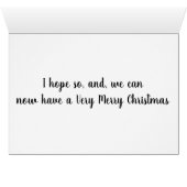 HAVE YOU BEEN NAUGHTY-**HOPE SO* FOR OUR CHRISTMAS (Inside Horizontal (Bottom))