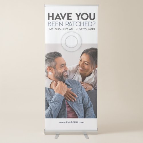 Have You Been Patched Banner blue