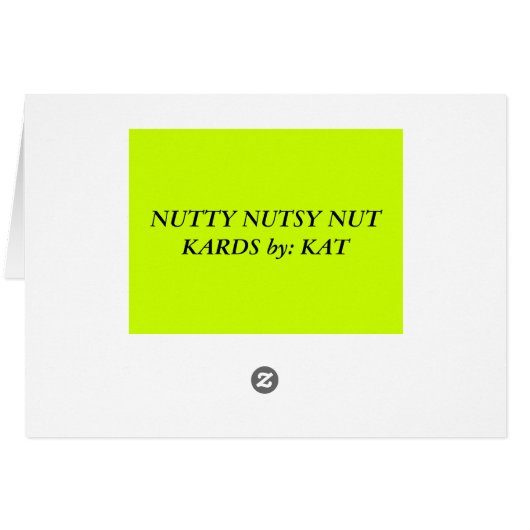 Have you gone Nutty??!! (Back Horizontal)