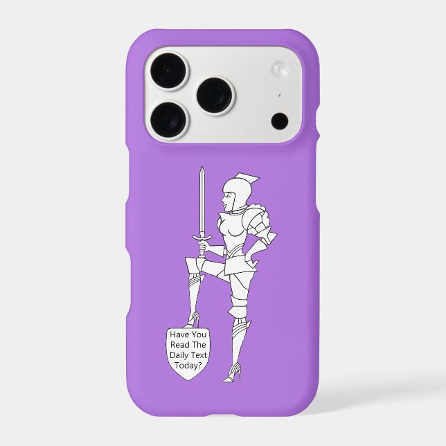 "Have You Read the Daily Text Today?" Case-Mate iPhone Case (Back)