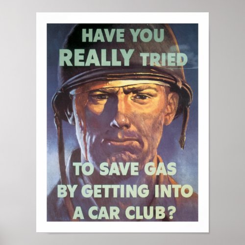 Have You Really Tried To Save Gas Poster