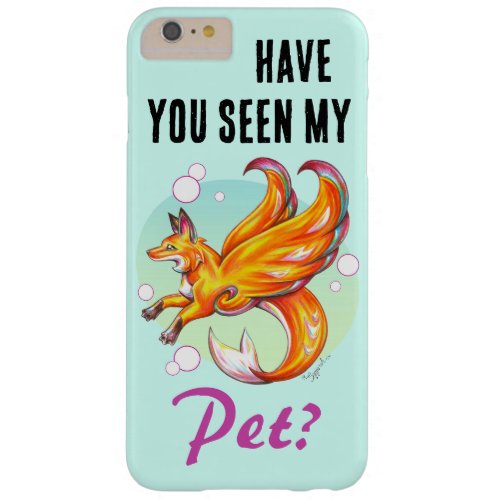 Have You Seen My Pet Mermaid Fox iPhone Case