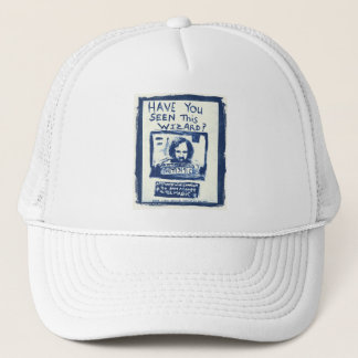 HAVE YOU SEEN THIS WIZARD BLUE TRUCKER HAT