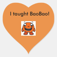 Have you taught BaoBao? Get the Sticker