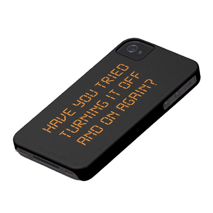 Have You Tried Turning It Off And On Again? iPhone 4 Covers