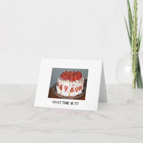 Have your cake and eat it too card