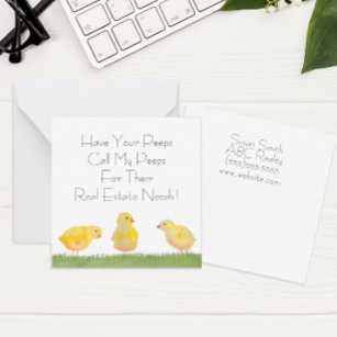 Have Your Peeps Call My Peeps Note Card