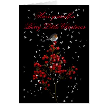 HAVE YOURSELF A BERRY LITTLE CHRISTMAS CARD