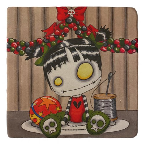 Have Yourself a Creepy Little Christmas Trivet