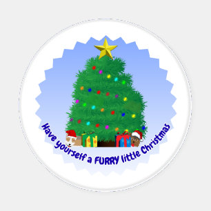 Have yourself a Furry little Christmas Coaster Set