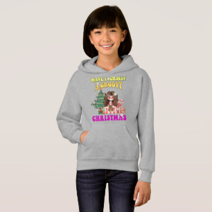 HAVE YOURSELF A GROOVY CHRISTMAS funny 70's style Hoodie