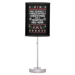 Have Yourself A Medicated Christmas And A Sedated Table Lamp