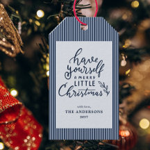 Have Yourself A Merry Little Christmas Blue