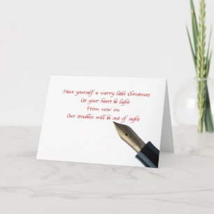 have yourself a merry little christmas card