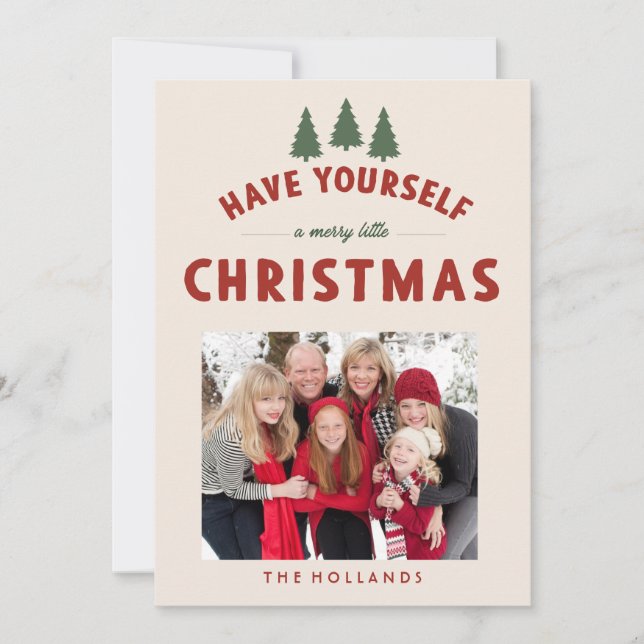 Have Yourself a Merry Little Christmas Cards (Front)